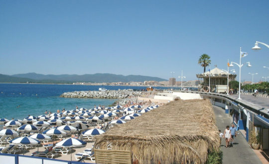 Vakantie in de baai van Fréjus-Saint-Raphaël