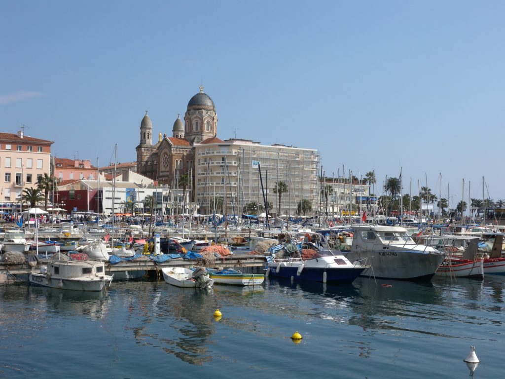 De baai van Fréjus-Saint Raphaël