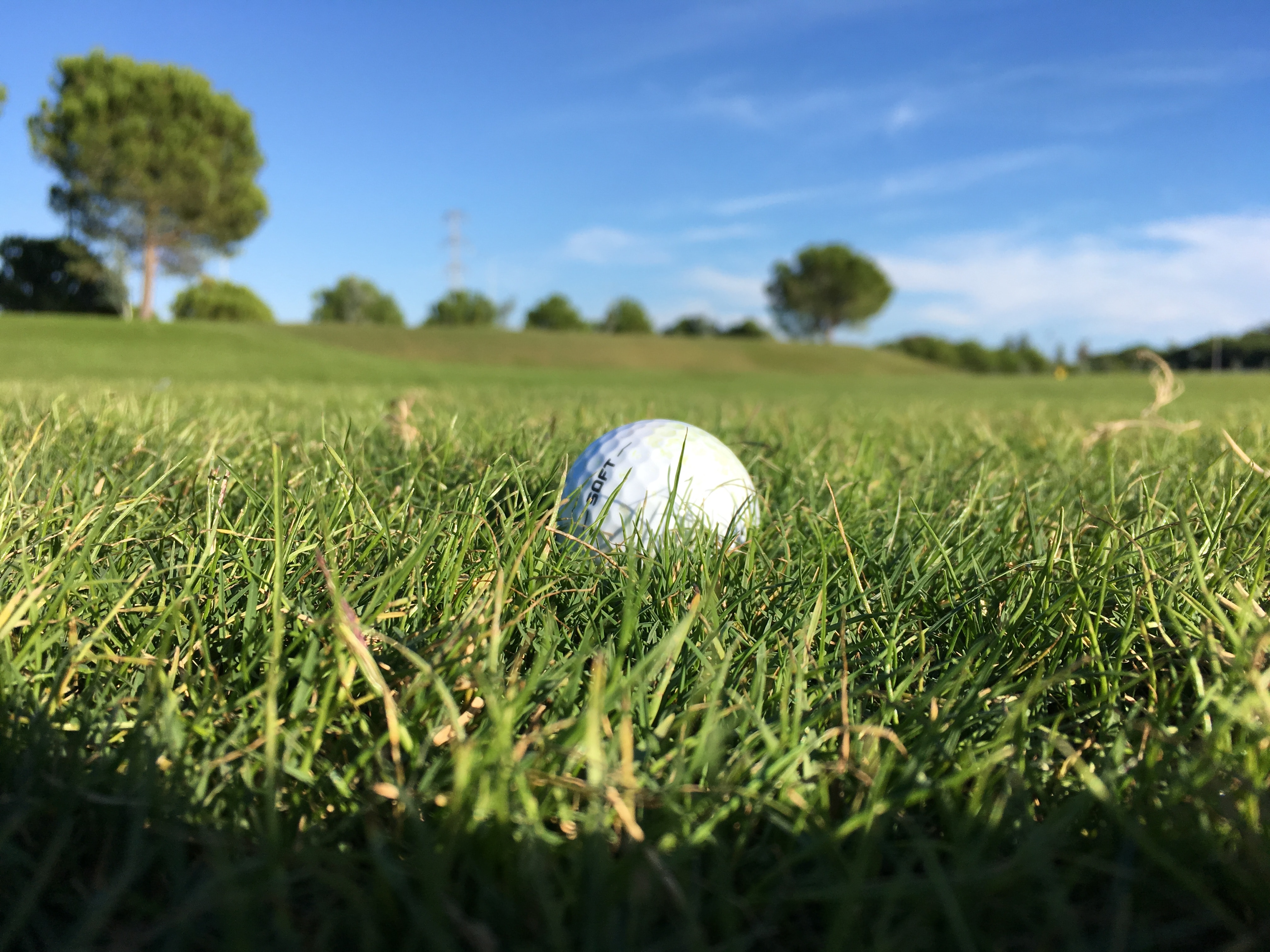 Golfbal - golfbanen aan de Côte d'Azur