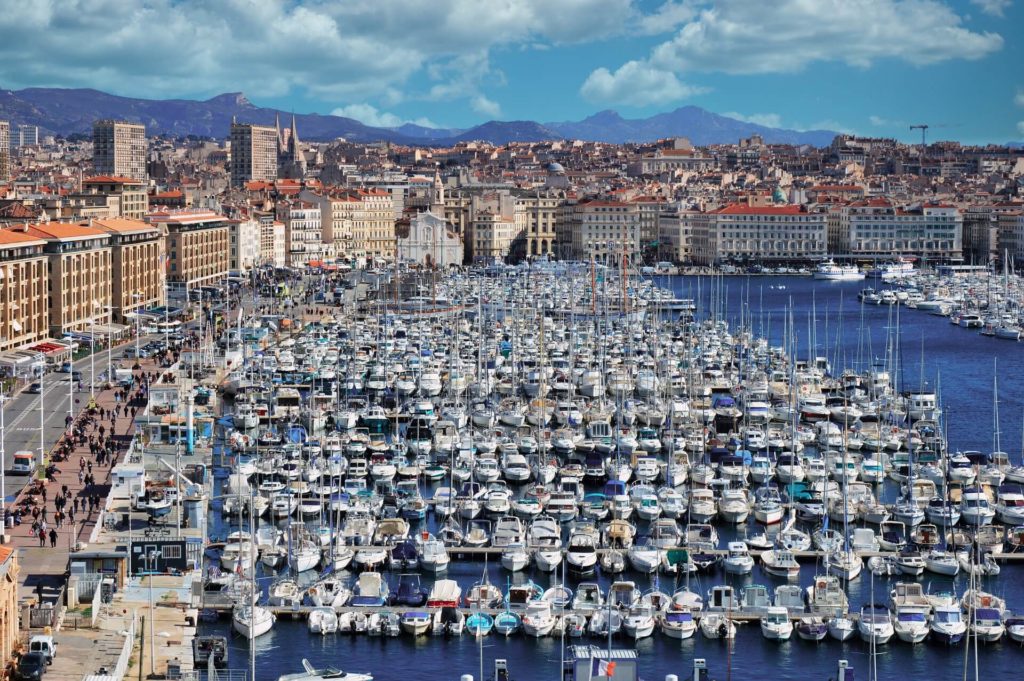 Oude haven Marseille 
